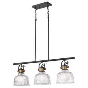 H-3700-3-GLS Pendant Light