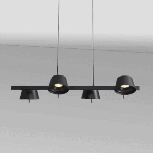 Black Pendant LED P0214